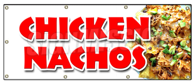 Chicken Nachos Banner
