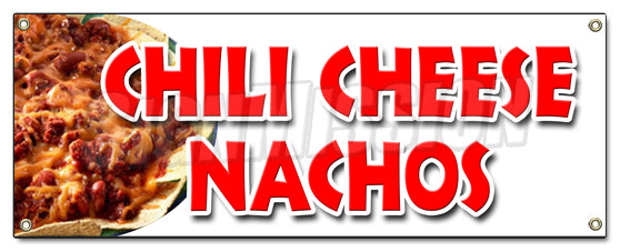 Chili Cheese Nacho Banner