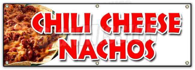 Chili Cheese Nacho Banner