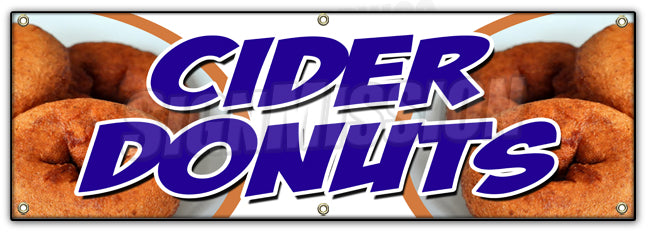 Cider Donuts Banner