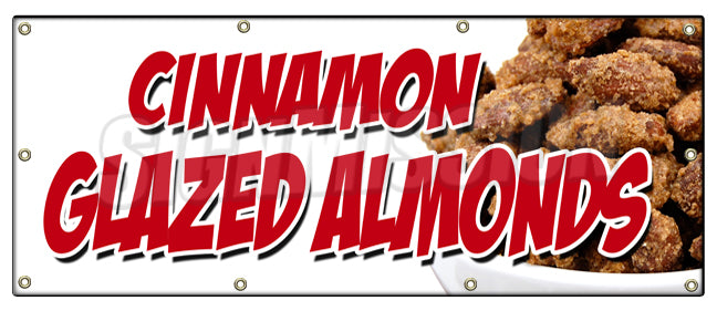 Cinnamon Glazed Almonds Banner