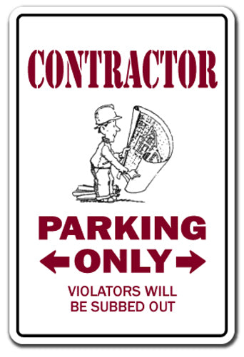 Contractor Vinyl Decal Sticker