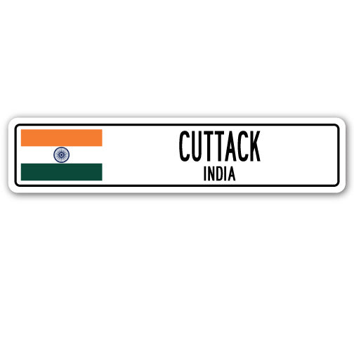 CUTTACK, INDIA Street Sign