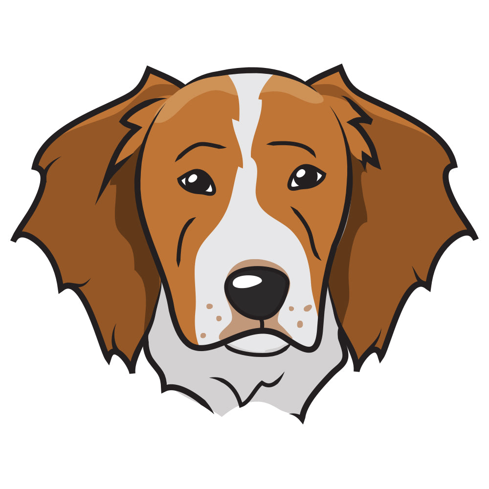 Brittany Dog Decal
