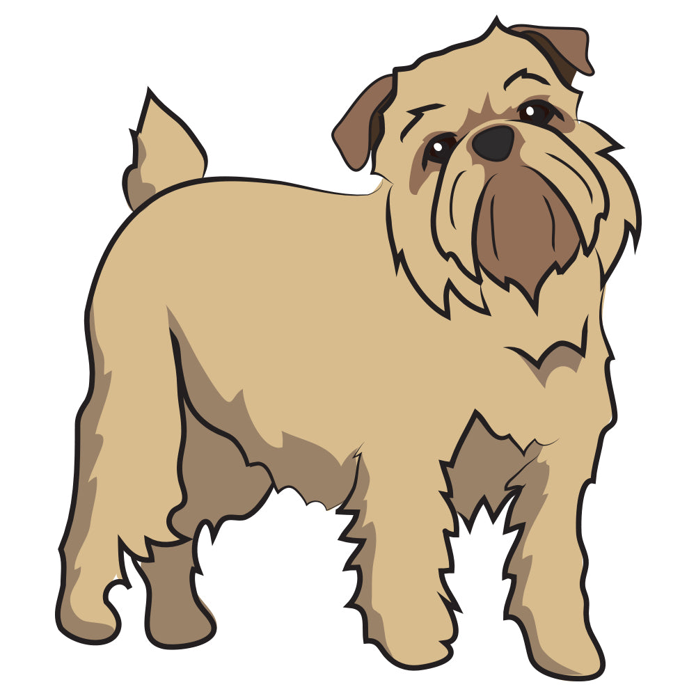 Brussel Griffon Dog Decal