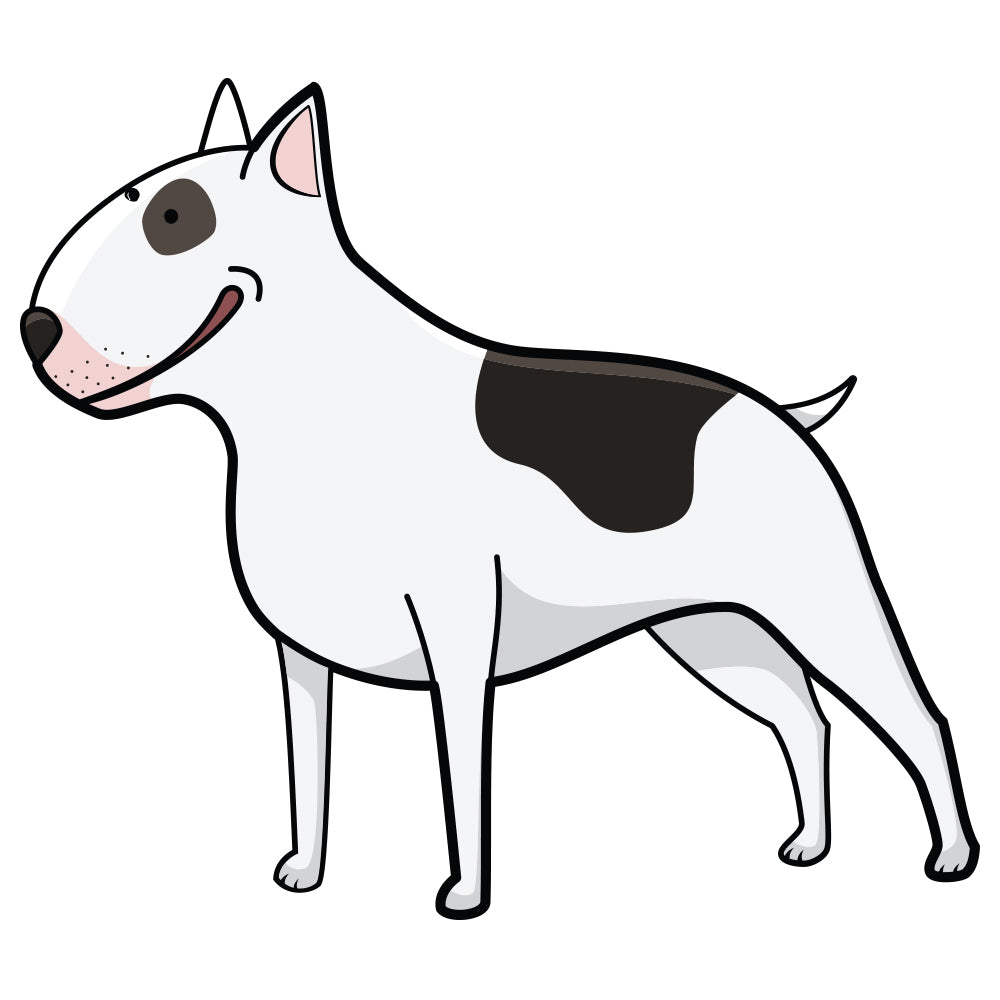 Bull Terrier Dog Decal