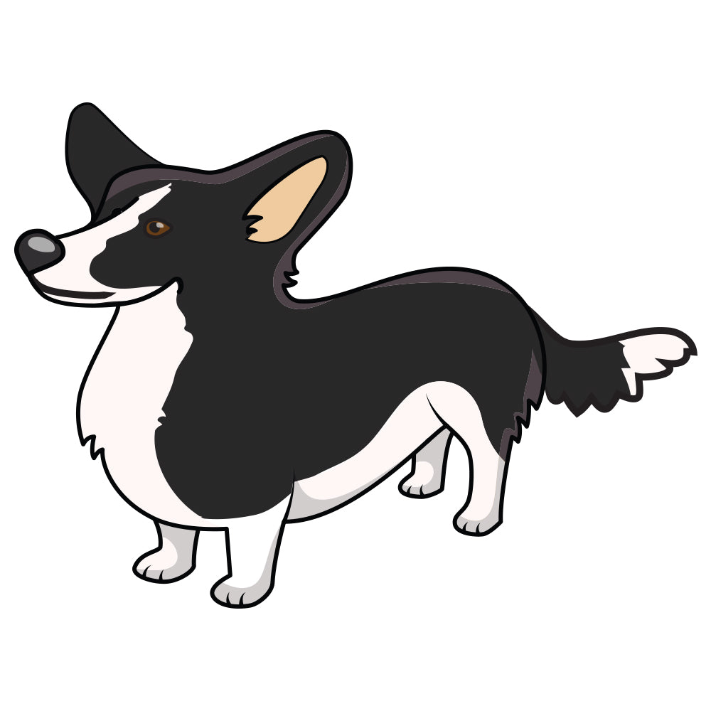 Cardigan Welsh Corgi Dog Decal