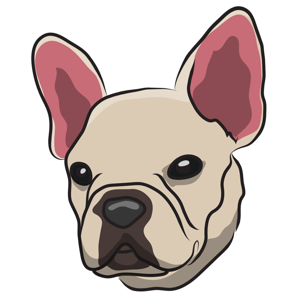 Frenchie Pug Dog Decal
