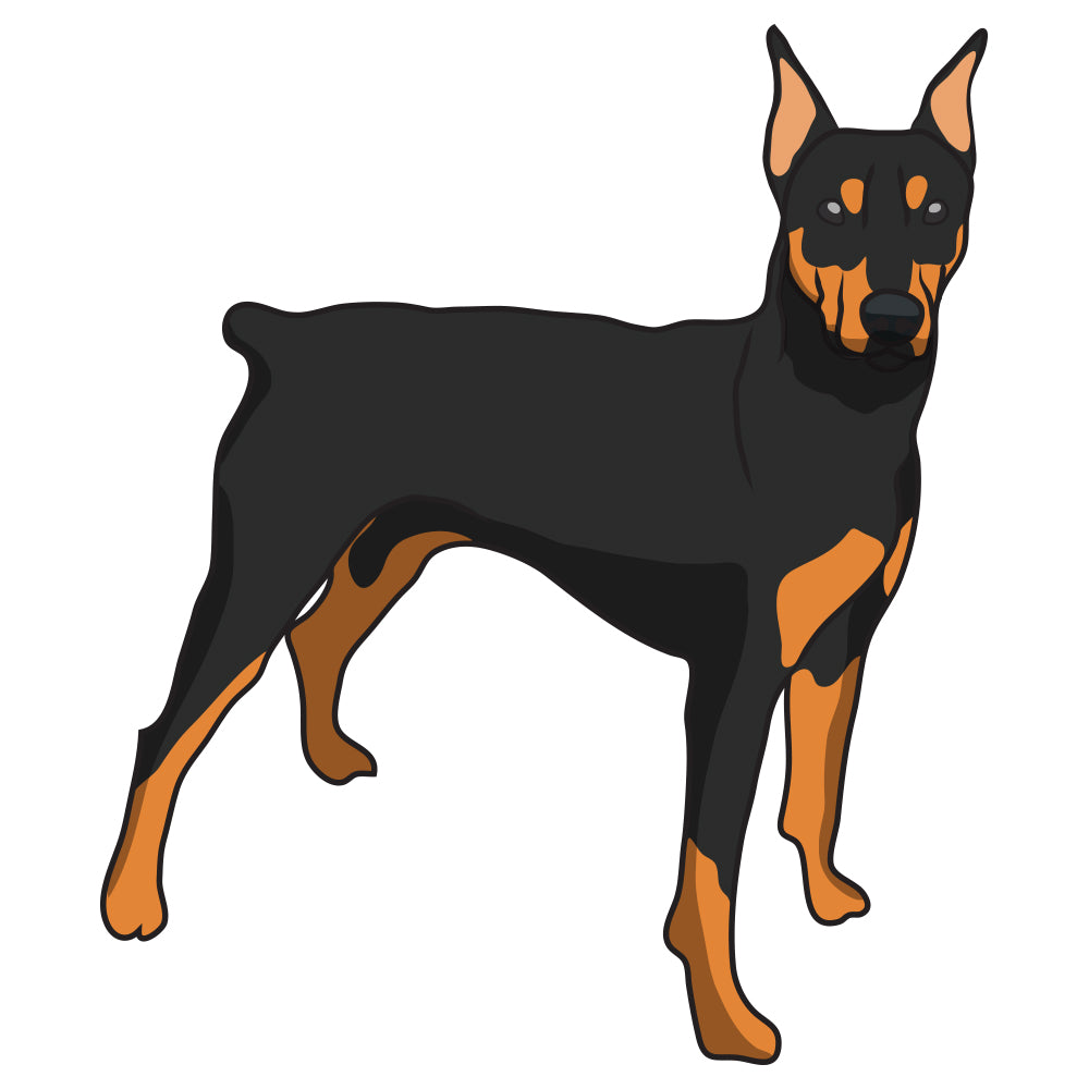 German Pinscher Dog Decal