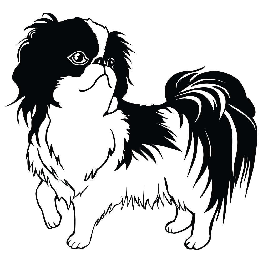 Japanese Chin Dog Decal