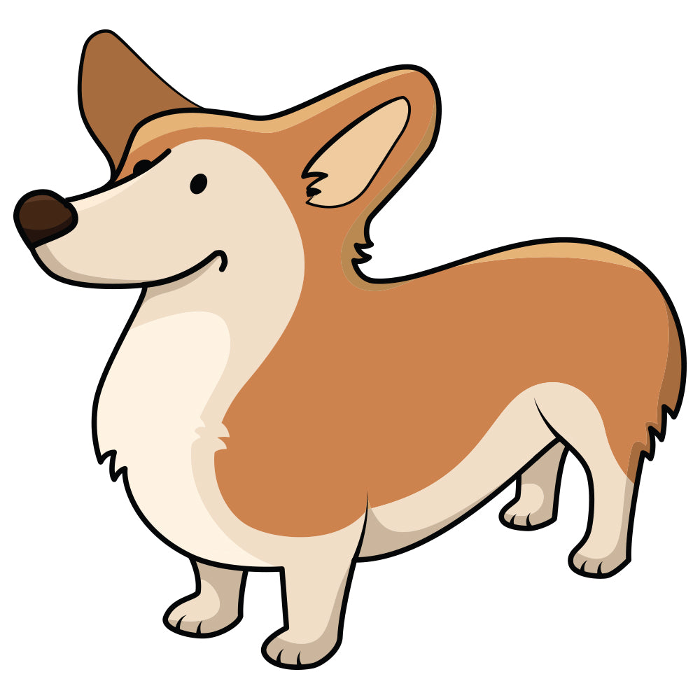 Pembroke Welsh Corgi Dog Decal