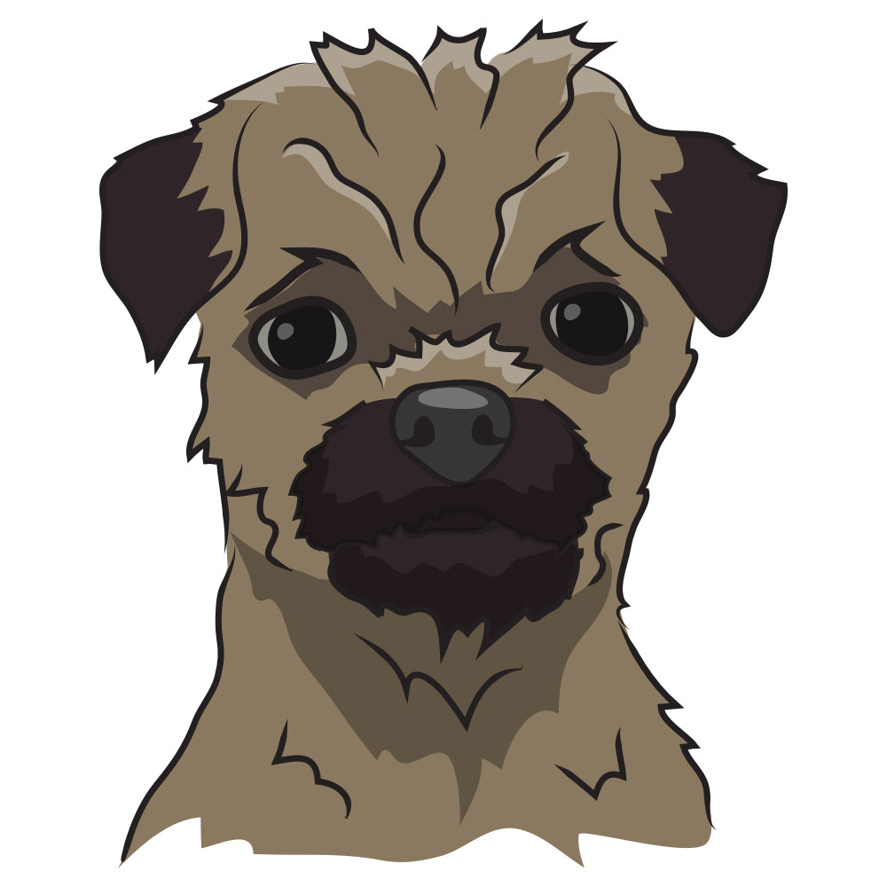 Pugapoo Dog Decal