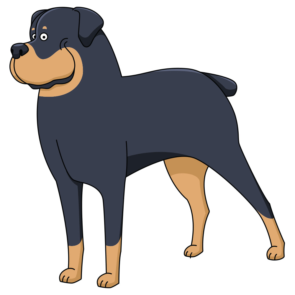 Rottweiler Dog Decal