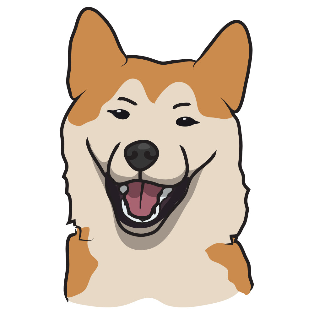 Shiba Inu Dog Decal
