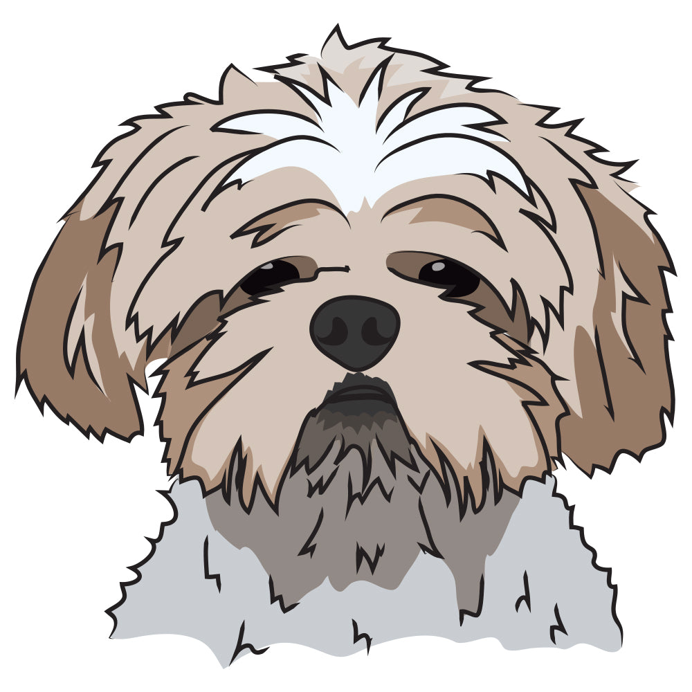 Shih Tzu Dog Decal