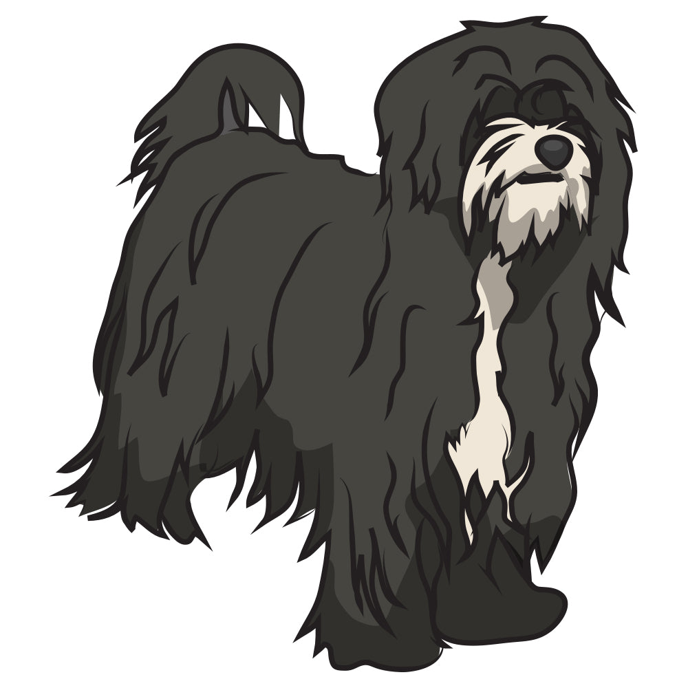 Tibetan Terrier Dog Decal