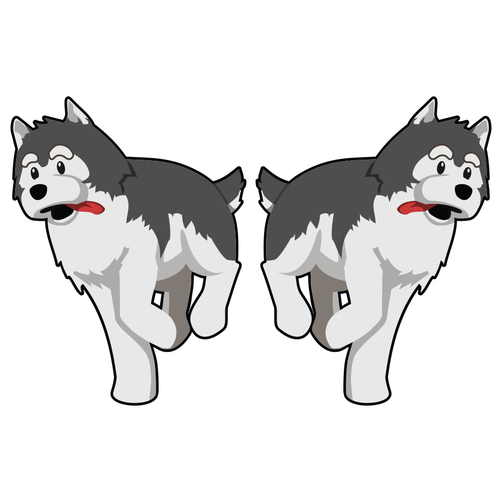 Alaskan Malamute Dog Decal