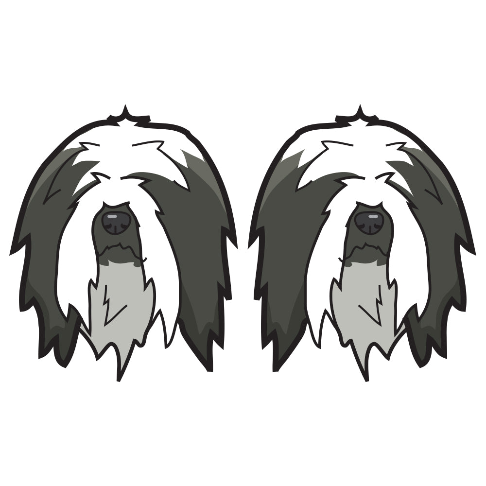 Bearded Collie Dog Decal