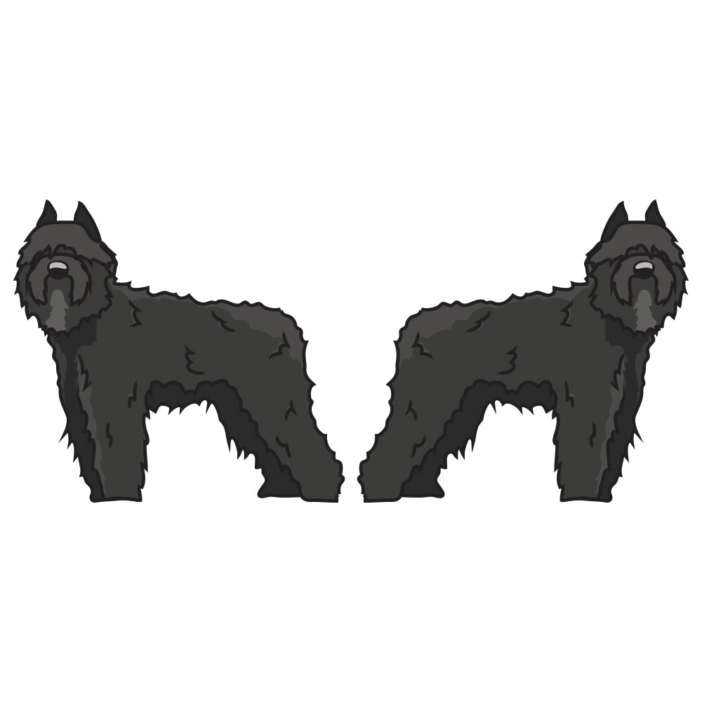 Bouviers Des Flandres Dog Decal
