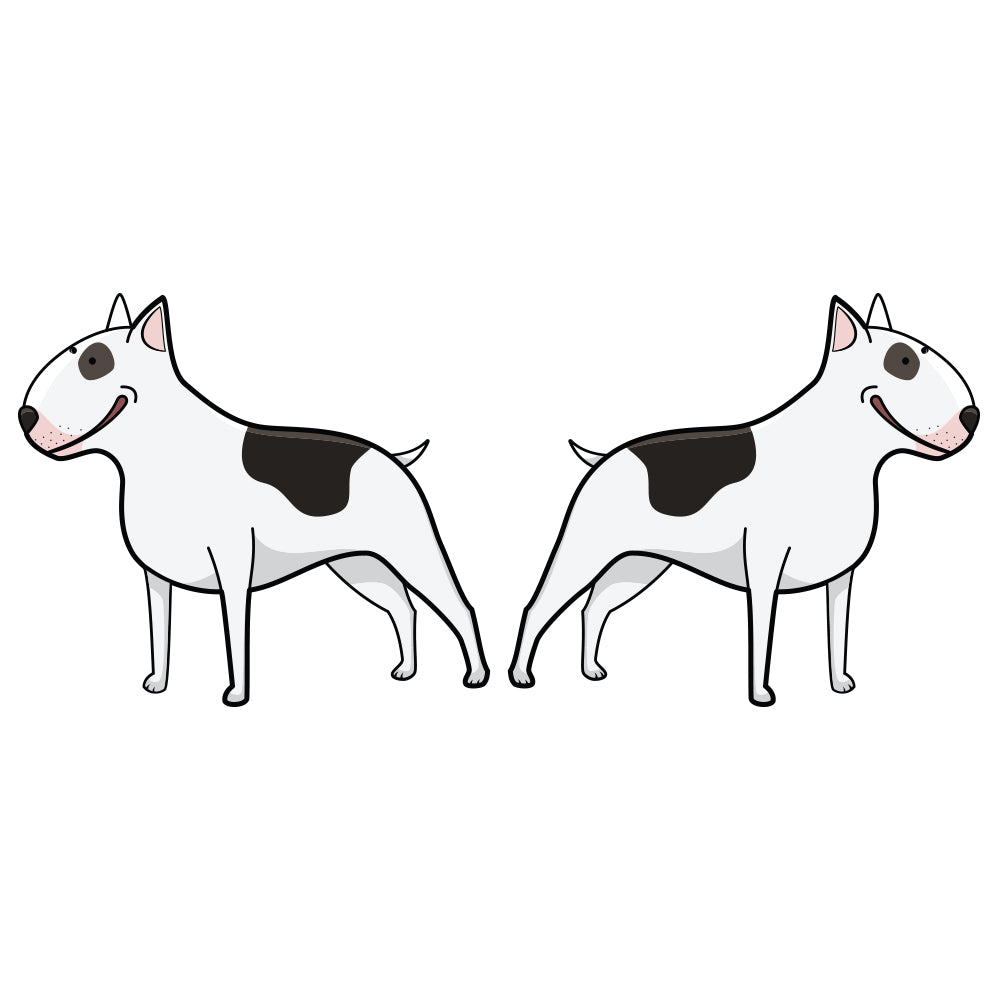 Bull Terrier Dog Decal