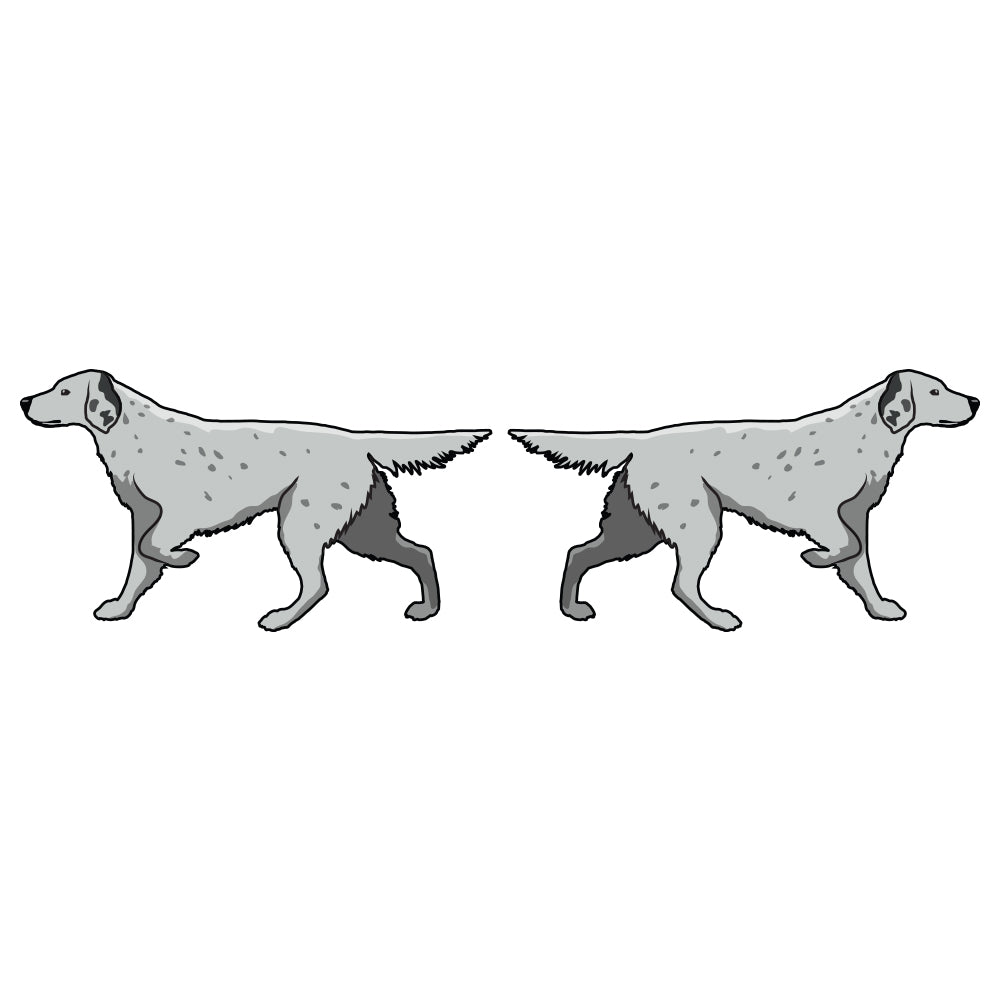 English Setter Dog Decal
