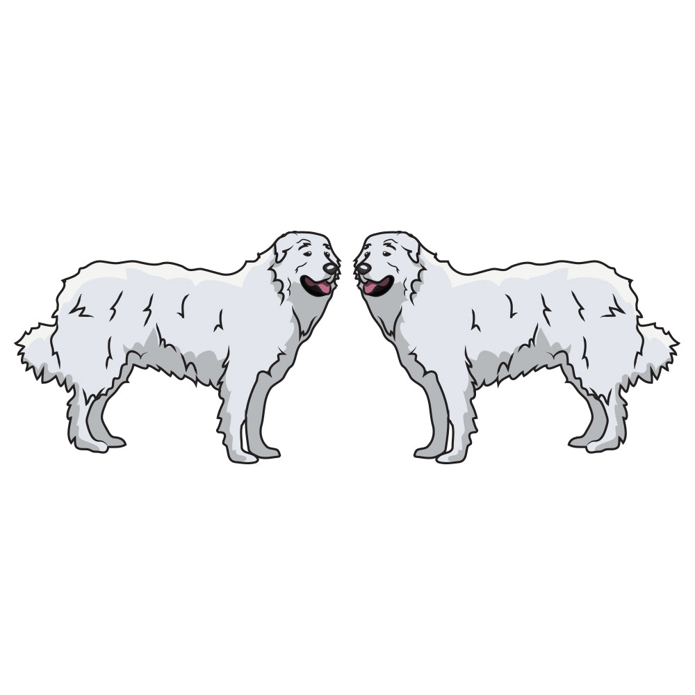 Great Pyrenees Dog Decal