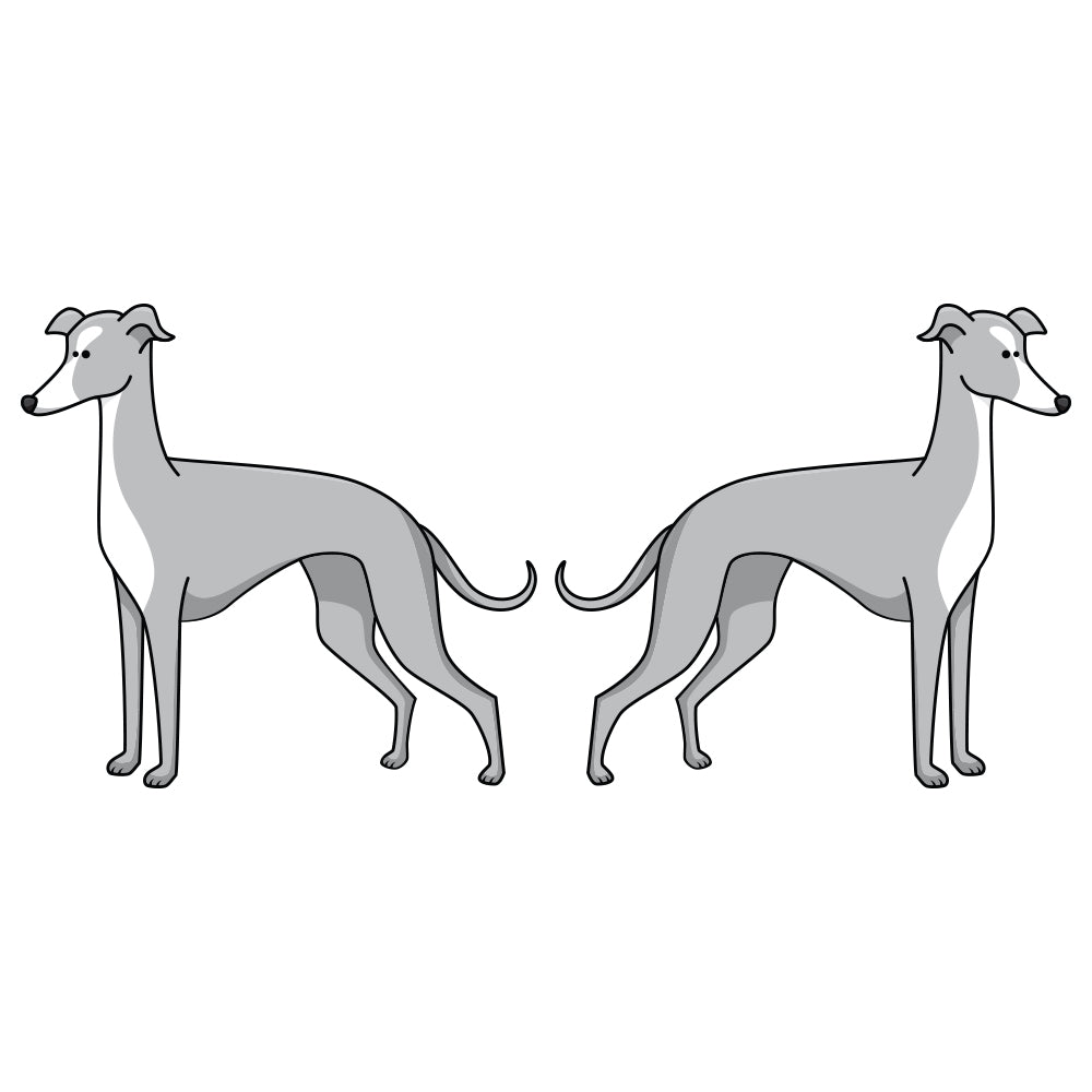 Greyhound Dog Decal