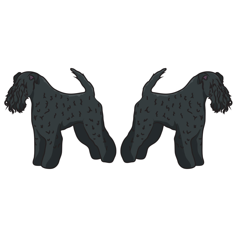 Kerry Blue Terrier Dog Decal