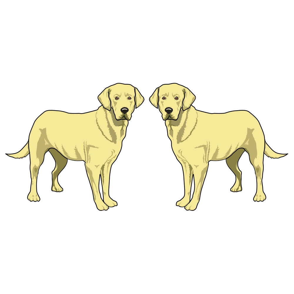 Labrador Retriever Dog Decal