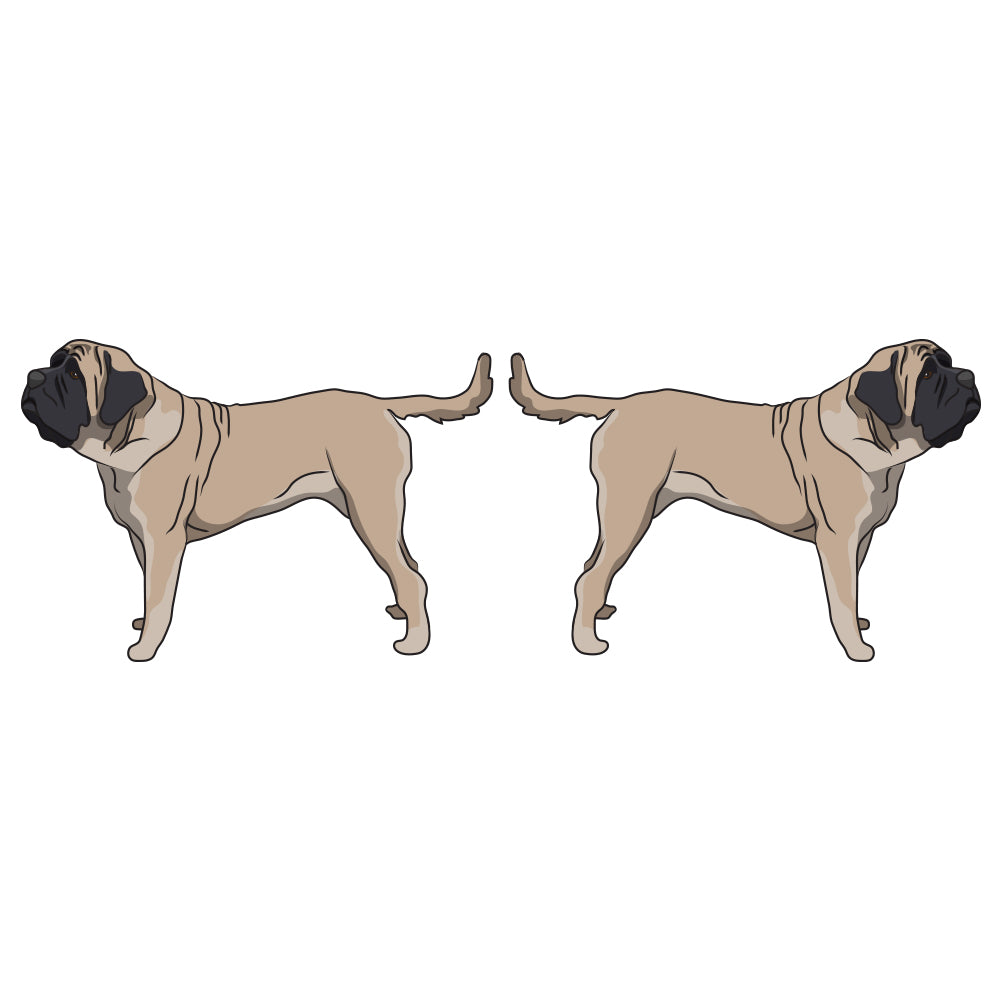 Mastiff Dog Decal