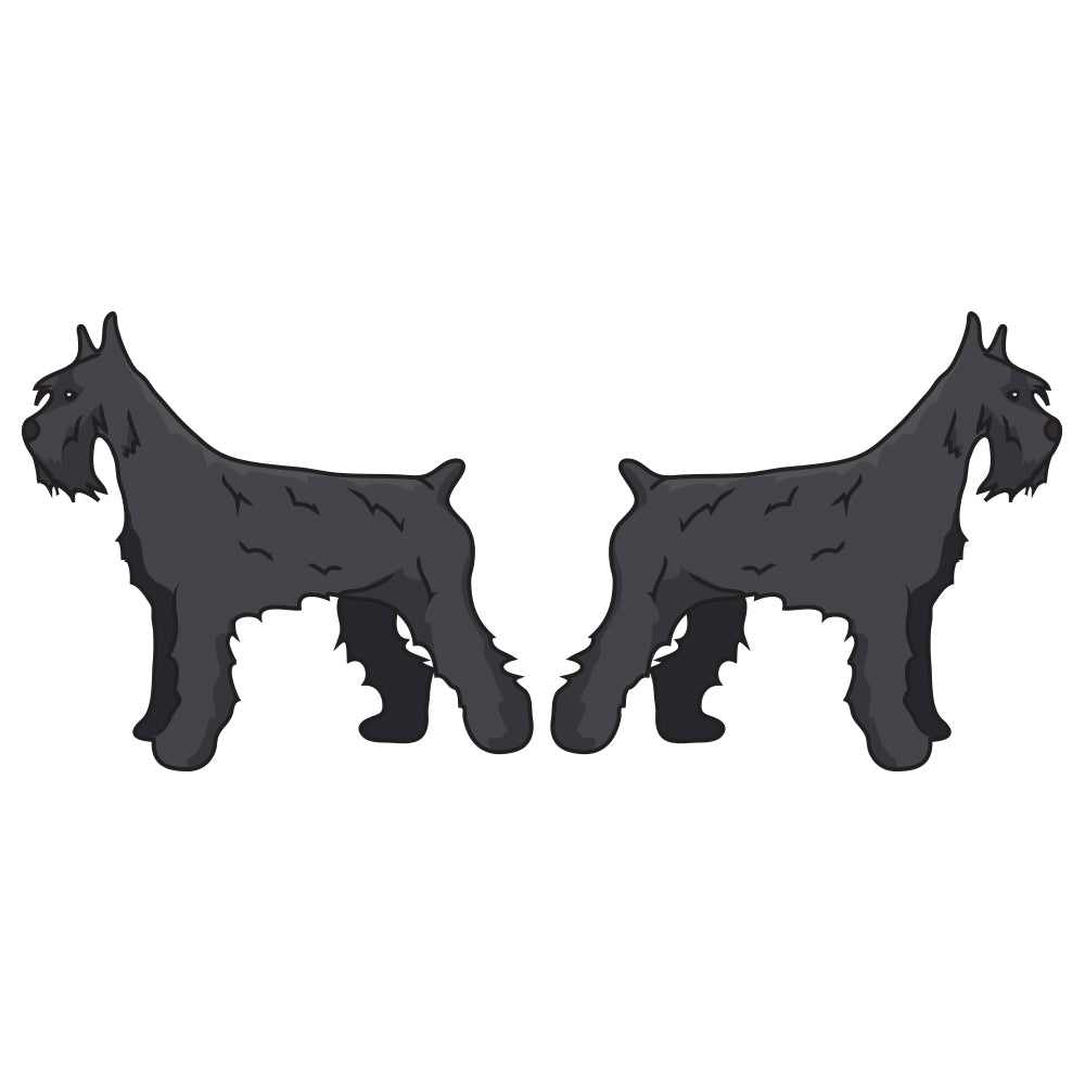 Miniature Schnauzer Dog Decal