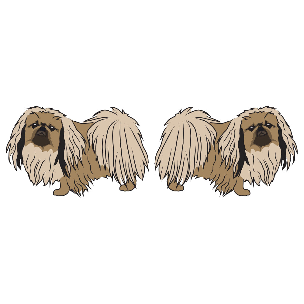 Pekingese Dog Decal