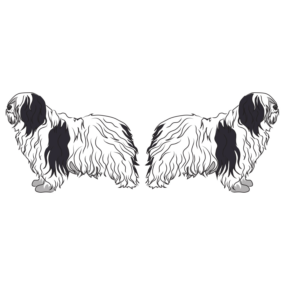 Polish Lowland Sheepdog Dog Decal