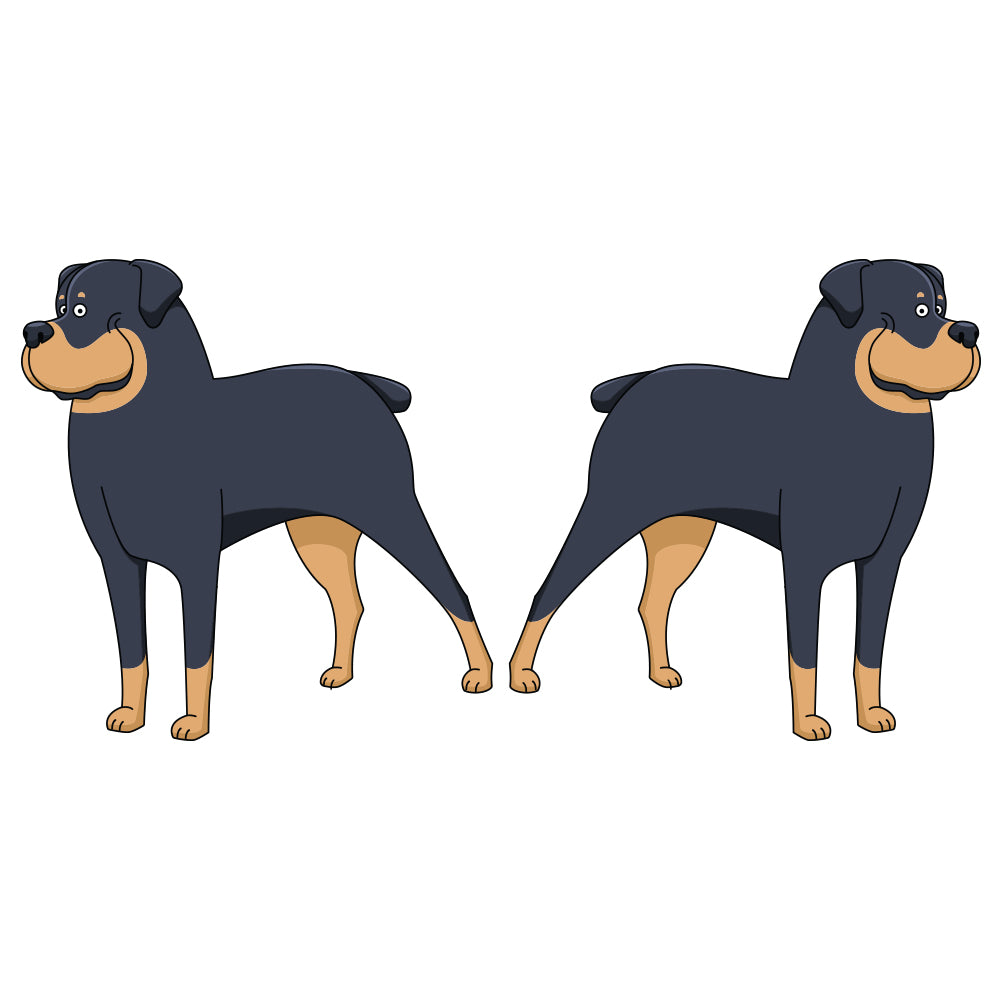 Rottweiler Dog Decal