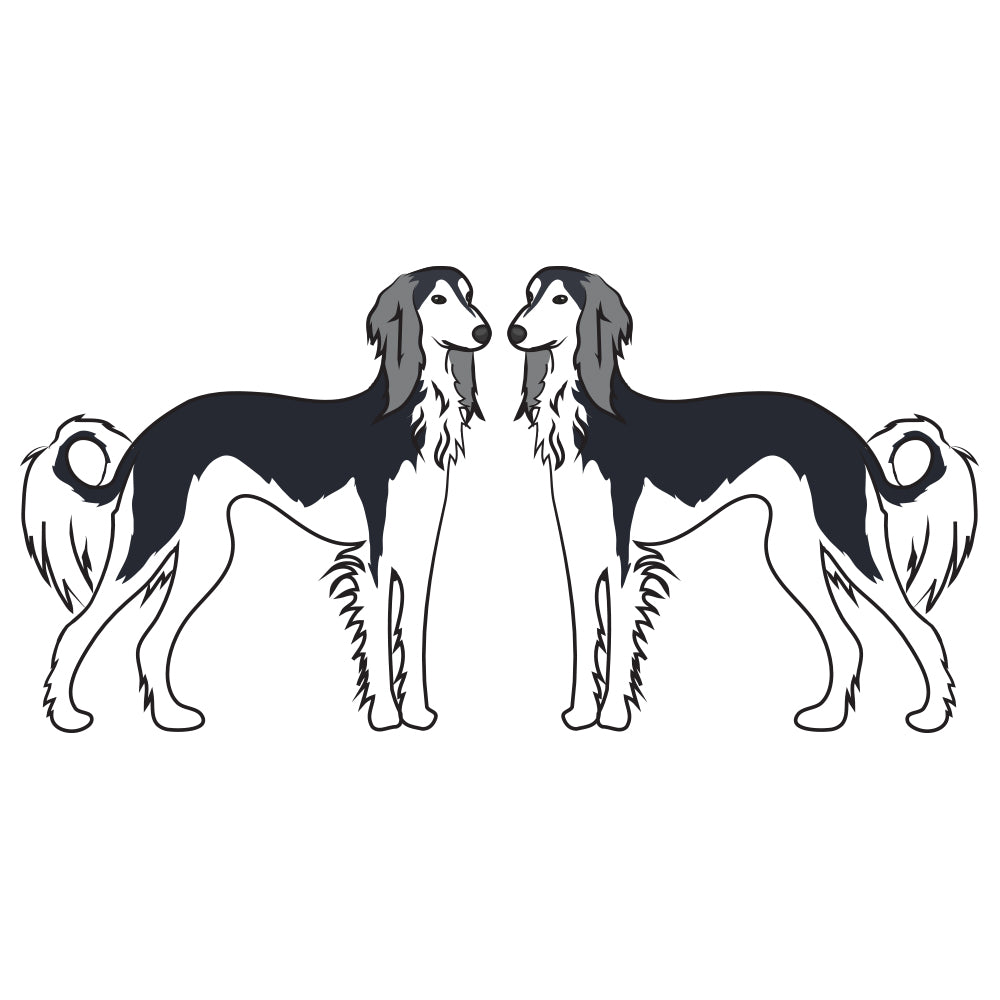 Saluki Dog Decal