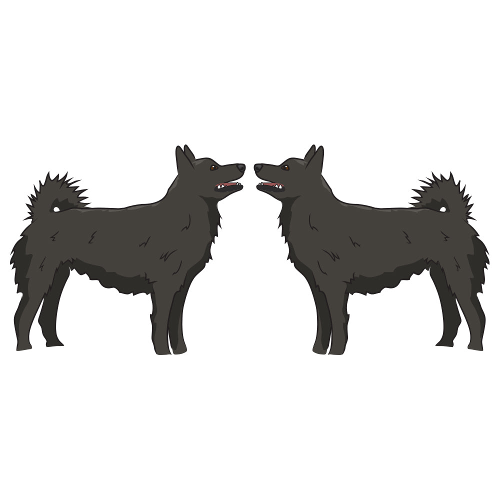 Schipperke Dog Decal