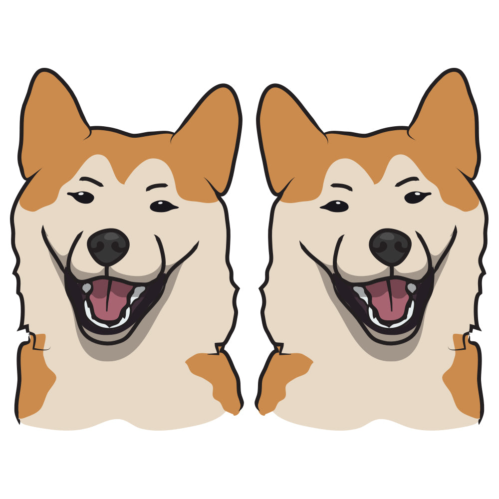 Shiba Inu Dog Decal