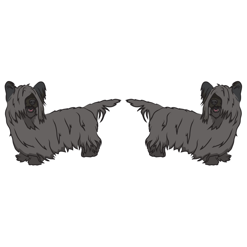 Skye Terrier Dog Decal