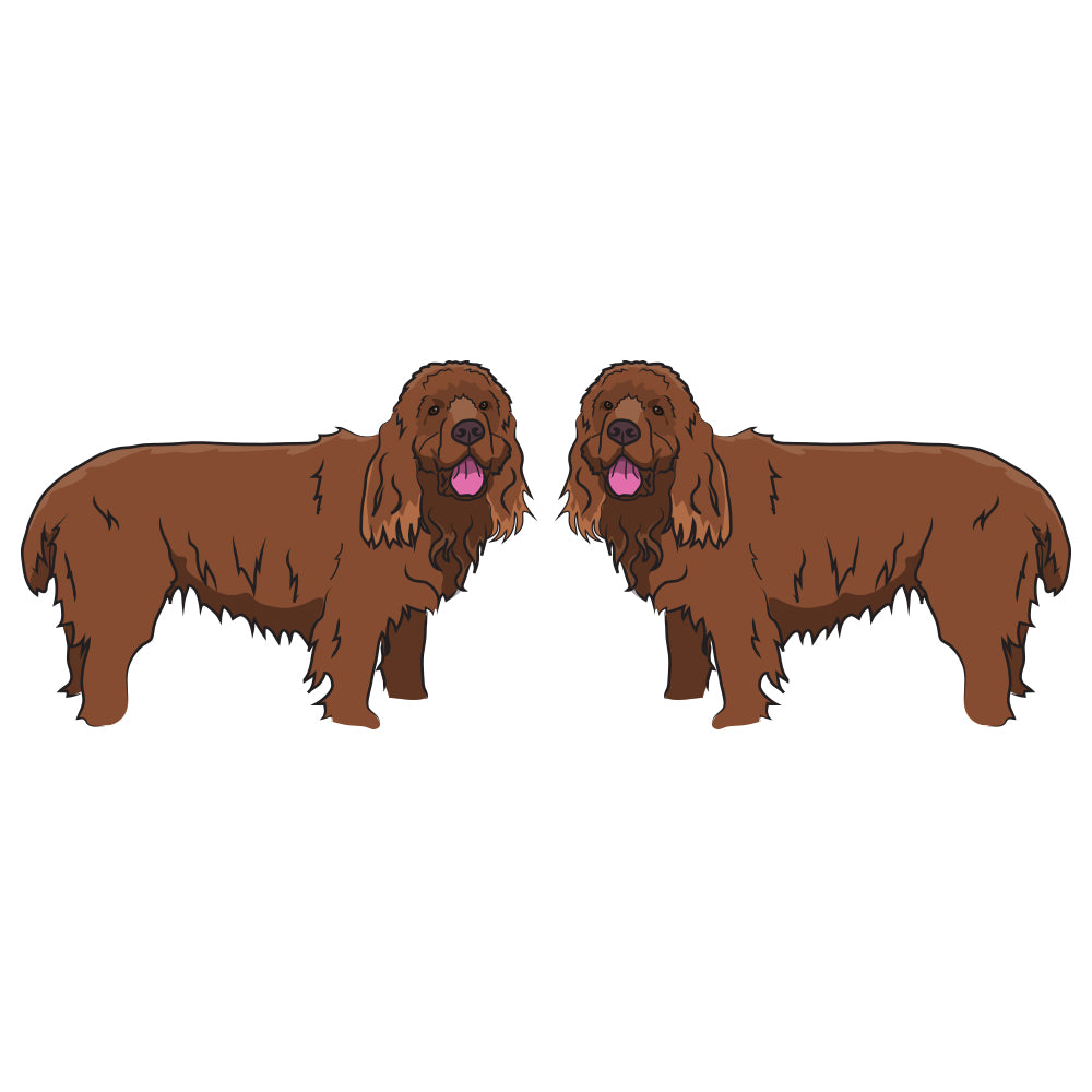 Sussex Spaniel Dog Decal