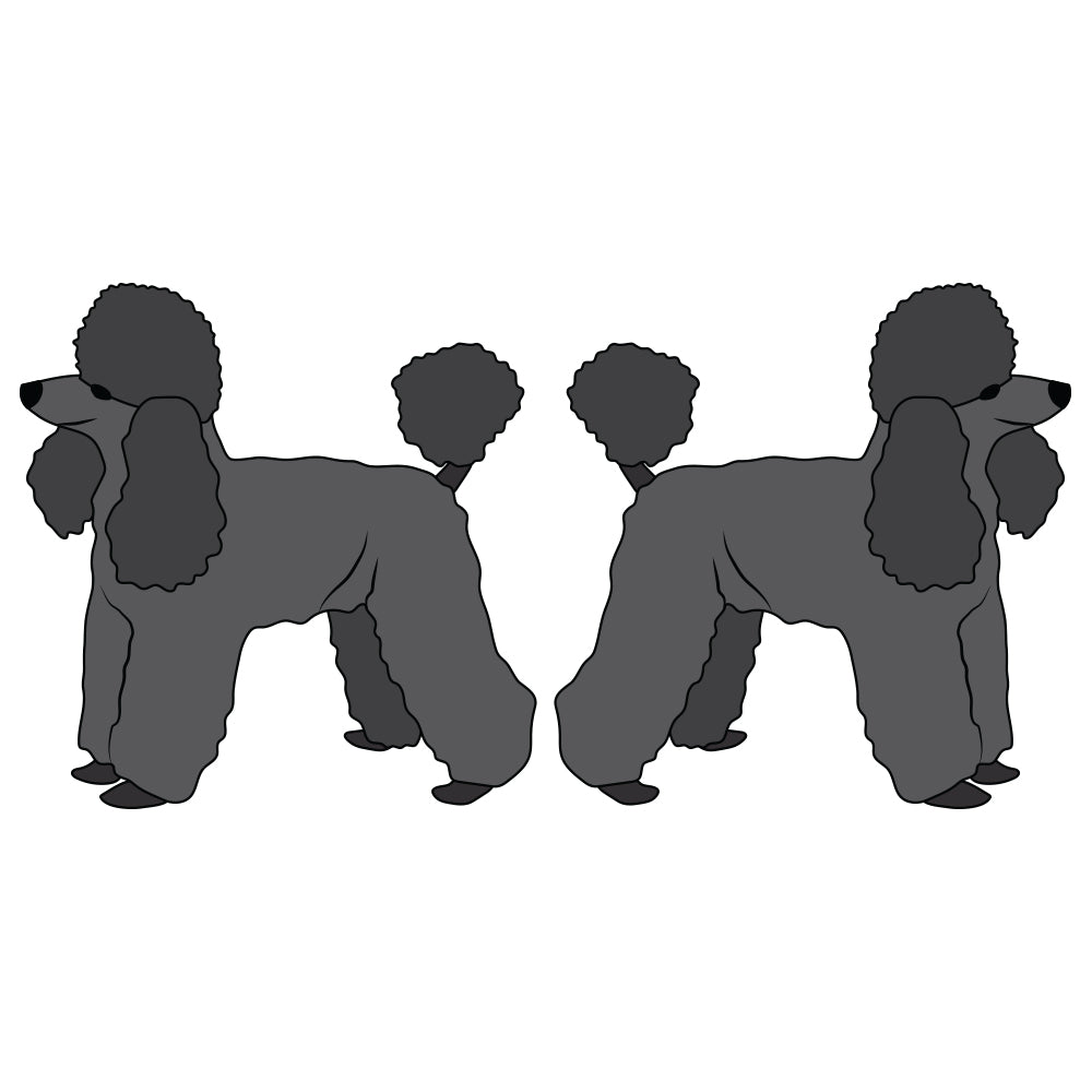 Toy Poodle Dog Decal