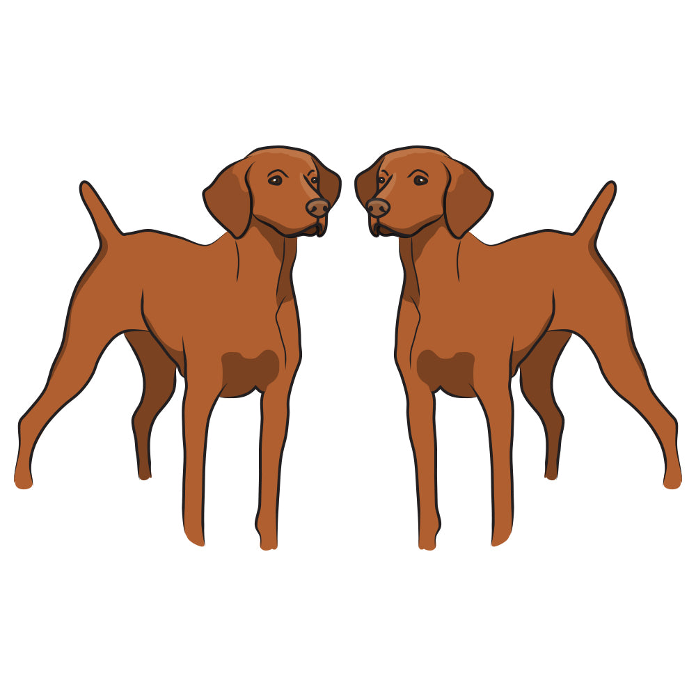 Vizsla Dog Decal