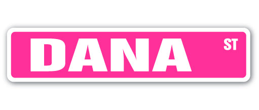 Dana Street Vinyl Decal Sticker