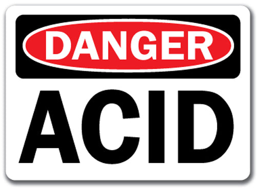 Danger Sign - Acid