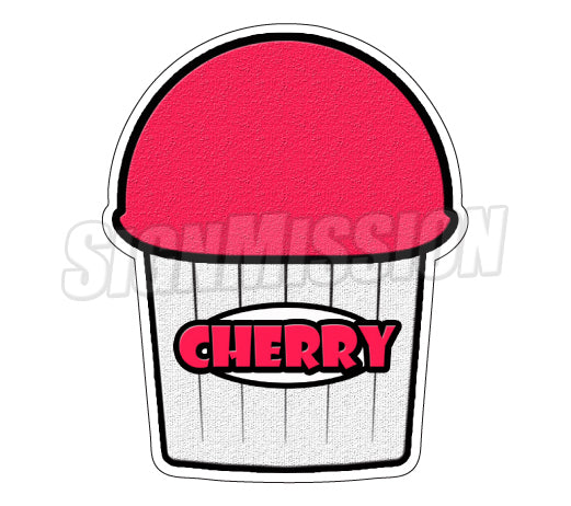 Cherry Flavor Decal