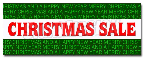 Christmas Sale Decal