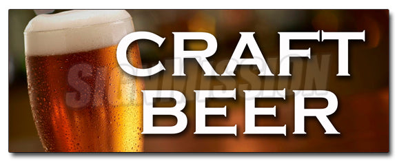 Craft Beer Decal