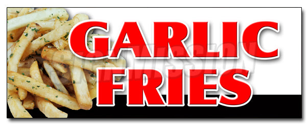 Garlic Fries Decal