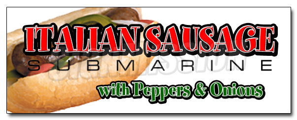 Italian Sausage Decal