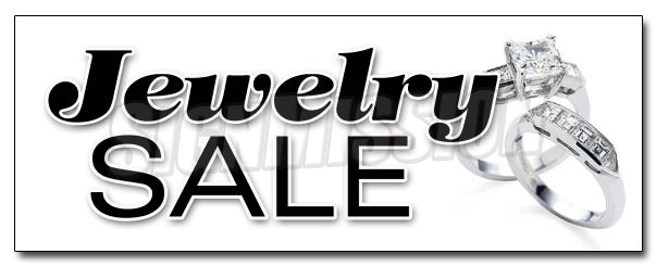 Jewelry Sale Decal