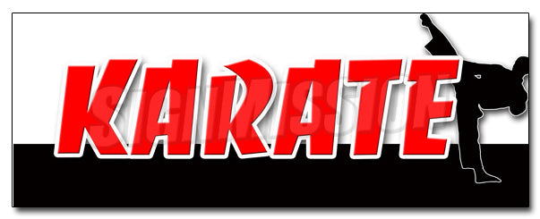 Karate Decal